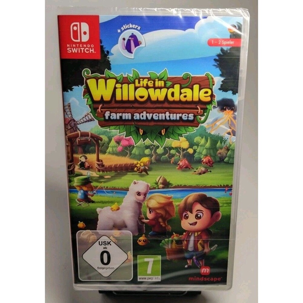 Life In Willowdale: Farm Adventures + Stickers - Nintendo Switch New Sealed Game